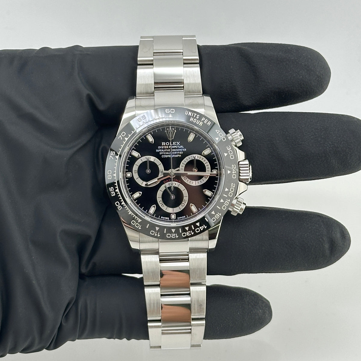 Rolex Daytona Black Dial on Oyster Bracelet Ref. 116500LN Card 2020 — view 2