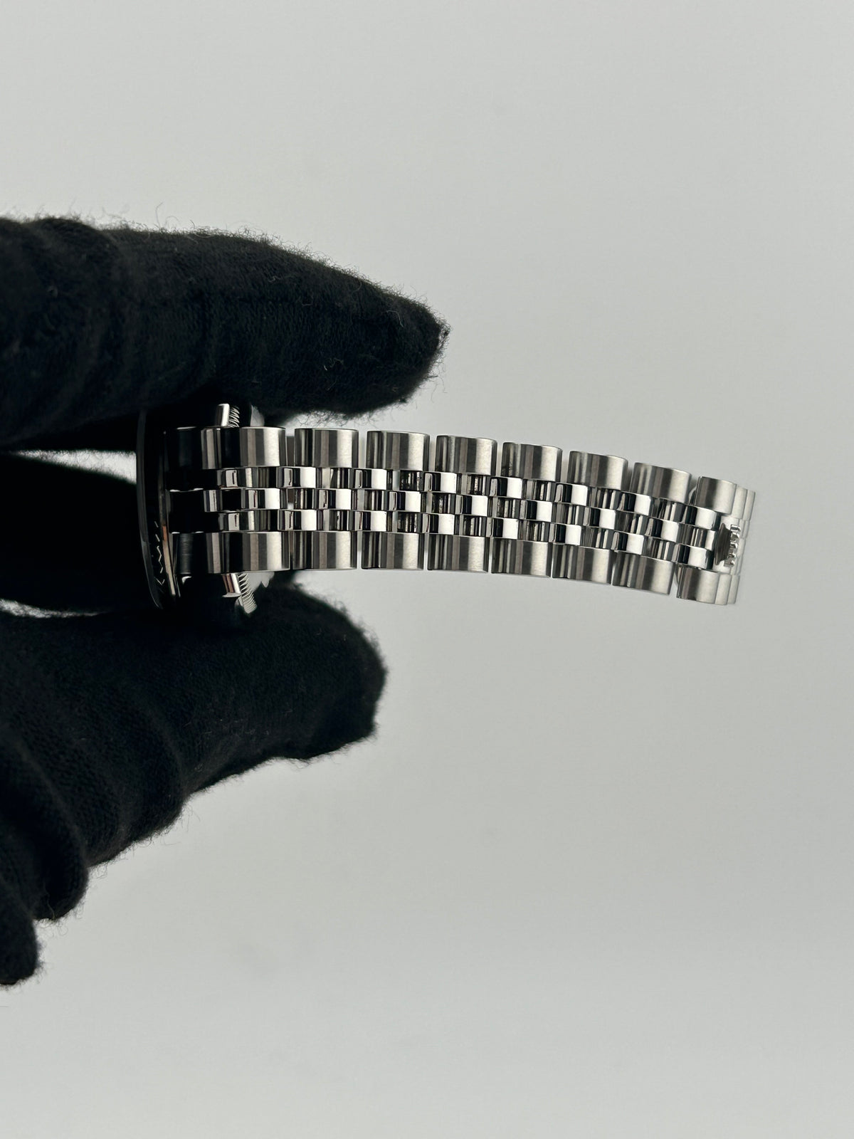 Rolex Datejust Lady Black Stick Dial on Jubilee D Link Bracelet Ref. 179174 Card 2010 — view 5