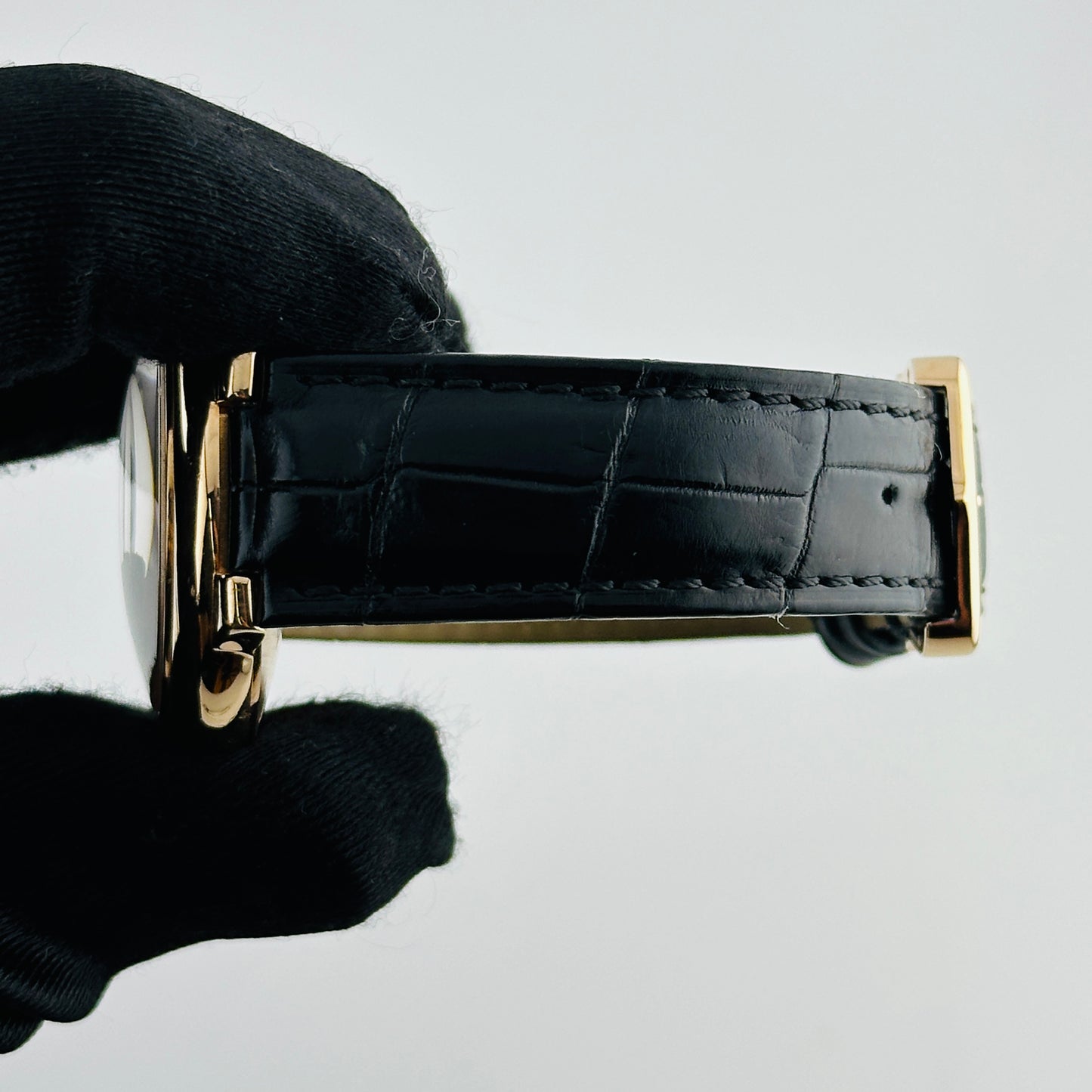 Cartier Ballon Bleu Silver Factory Diamond Dial on Leather Ref. 3003/WE902028 Papers 2012 — view 4