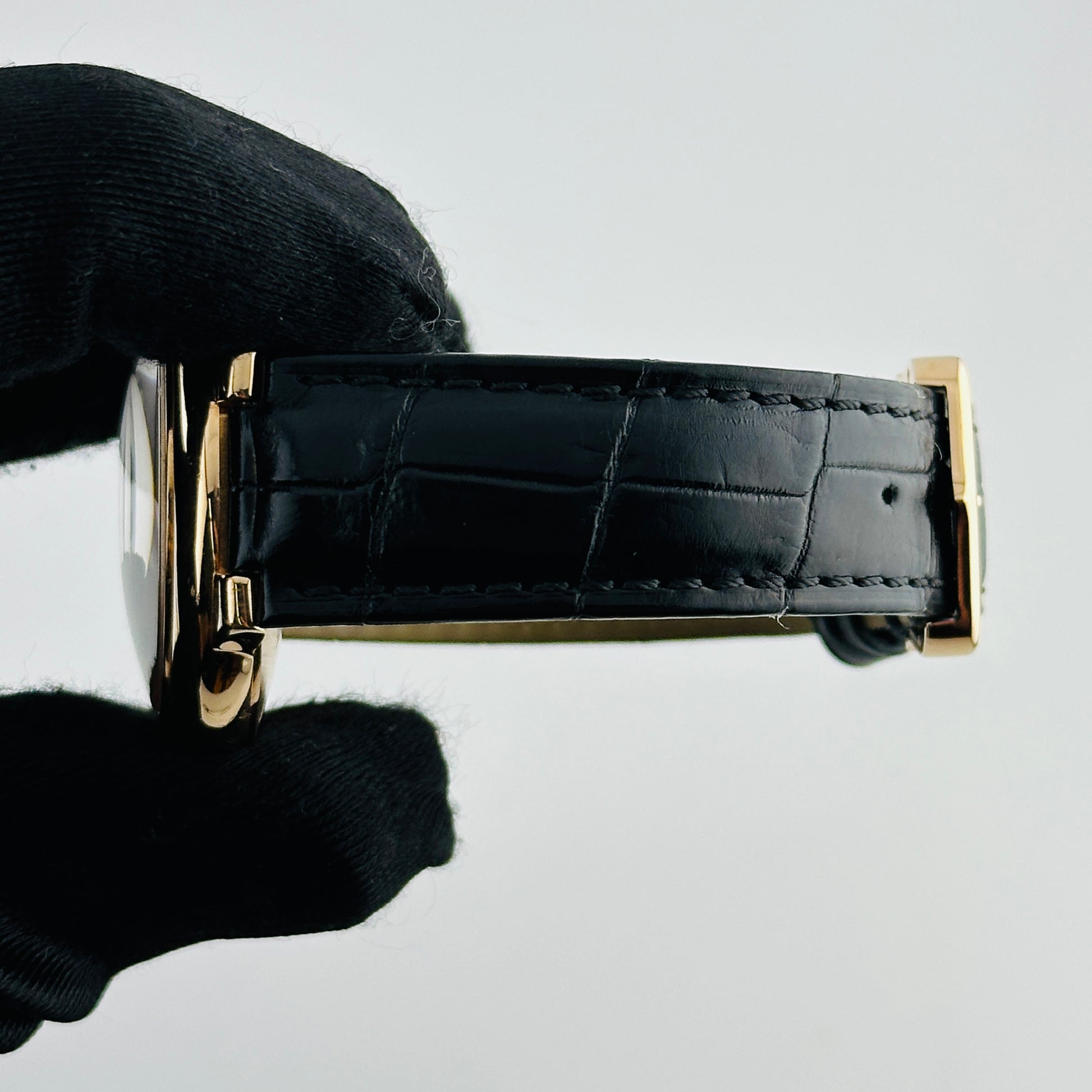 Cartier Ballon Bleu Silver Factory Diamond Dial on Leather Ref. 3003/WE902028 Papers 2012 — view 4