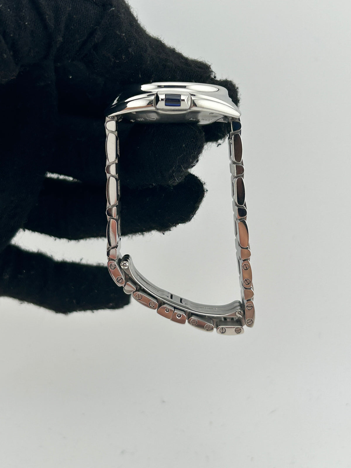 Cartier Cle de Cartier Silver Roman Numerals Dial on Stainless Steel Bracelet Ref. WSCL0005 Papers 2019 — view 6