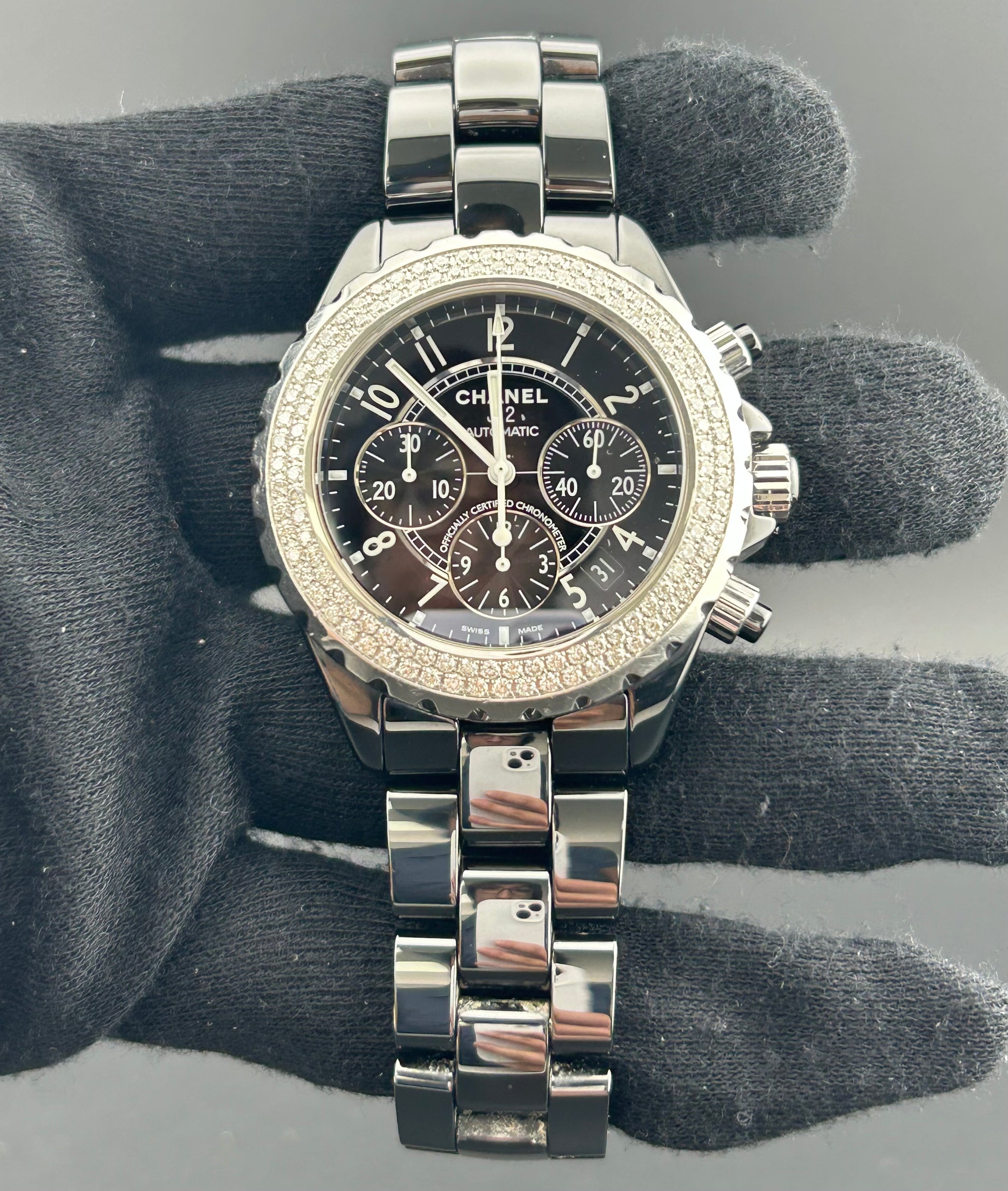 Chanel J12 Black Dial on Ceramic Ref. H1009