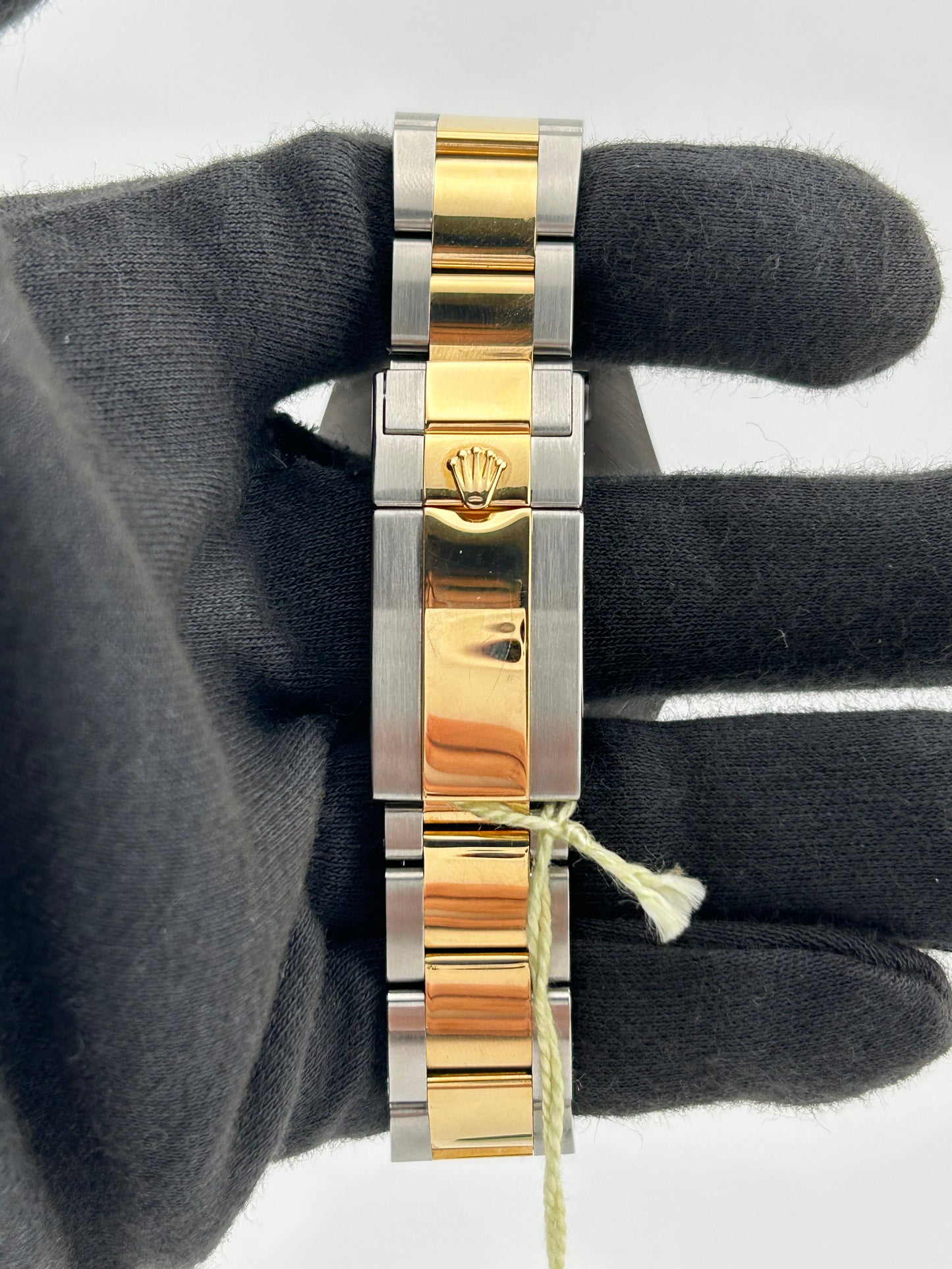 Rolex GMT-Master II Black Dot Markers Dial on 2 Tone Oyster Bracelet Ref. 116713LN Card — view 4