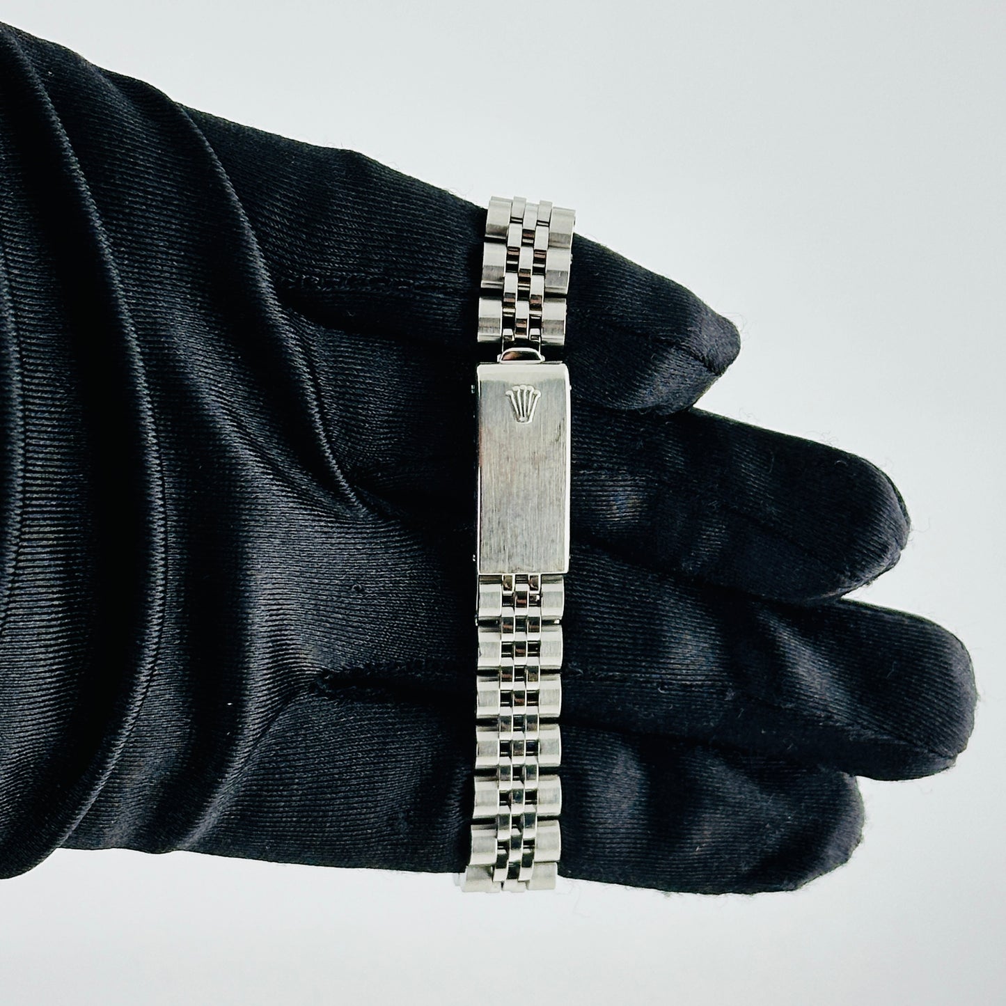 Rolex Datejust Lady Silver Stick Dial on D Link Jubilee Ref. 69174 Papers 1992 — view 4