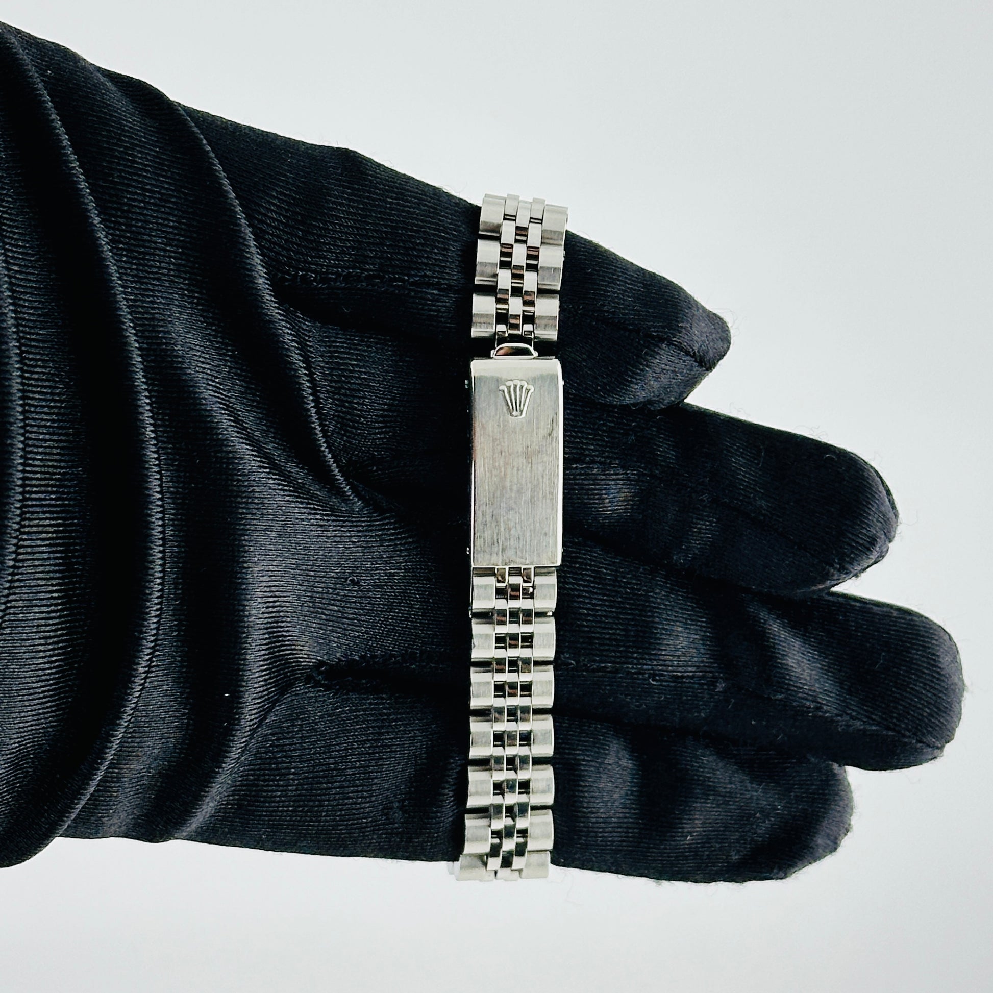Rolex Datejust Lady Silver Stick Dial on D Link Jubilee Ref. 69174 Papers 1992 — view 4