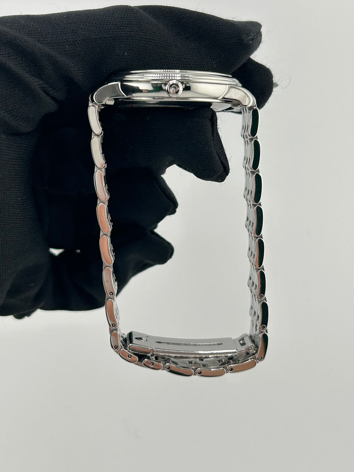 Omega De Ville Prestige Silver Dial on Stainless Steel Bracelet Ref. 4574.31 Card 2012 — view 6