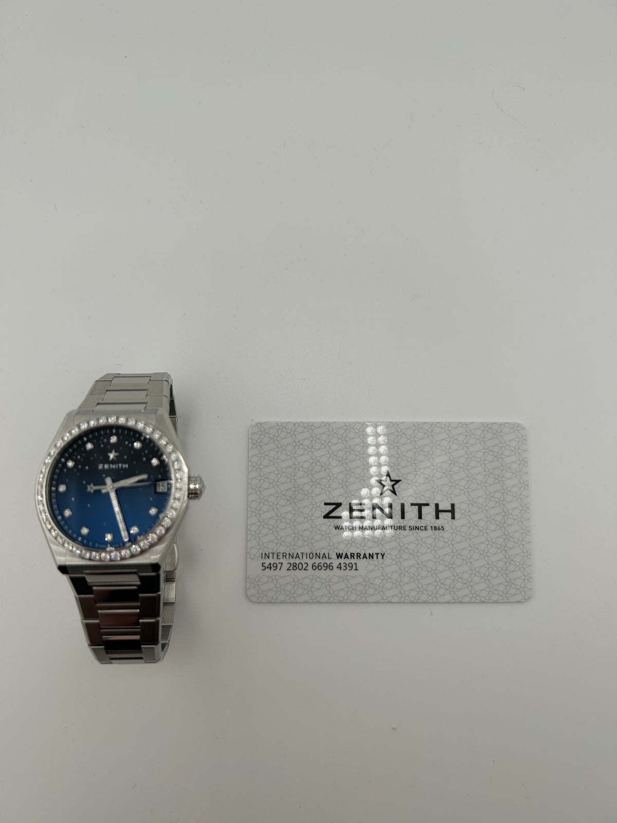 Zenith Defy Midnight Blue Dial on Bracelet Ref. 16.9200.670/01.MI001 Complete 2024 — view 7