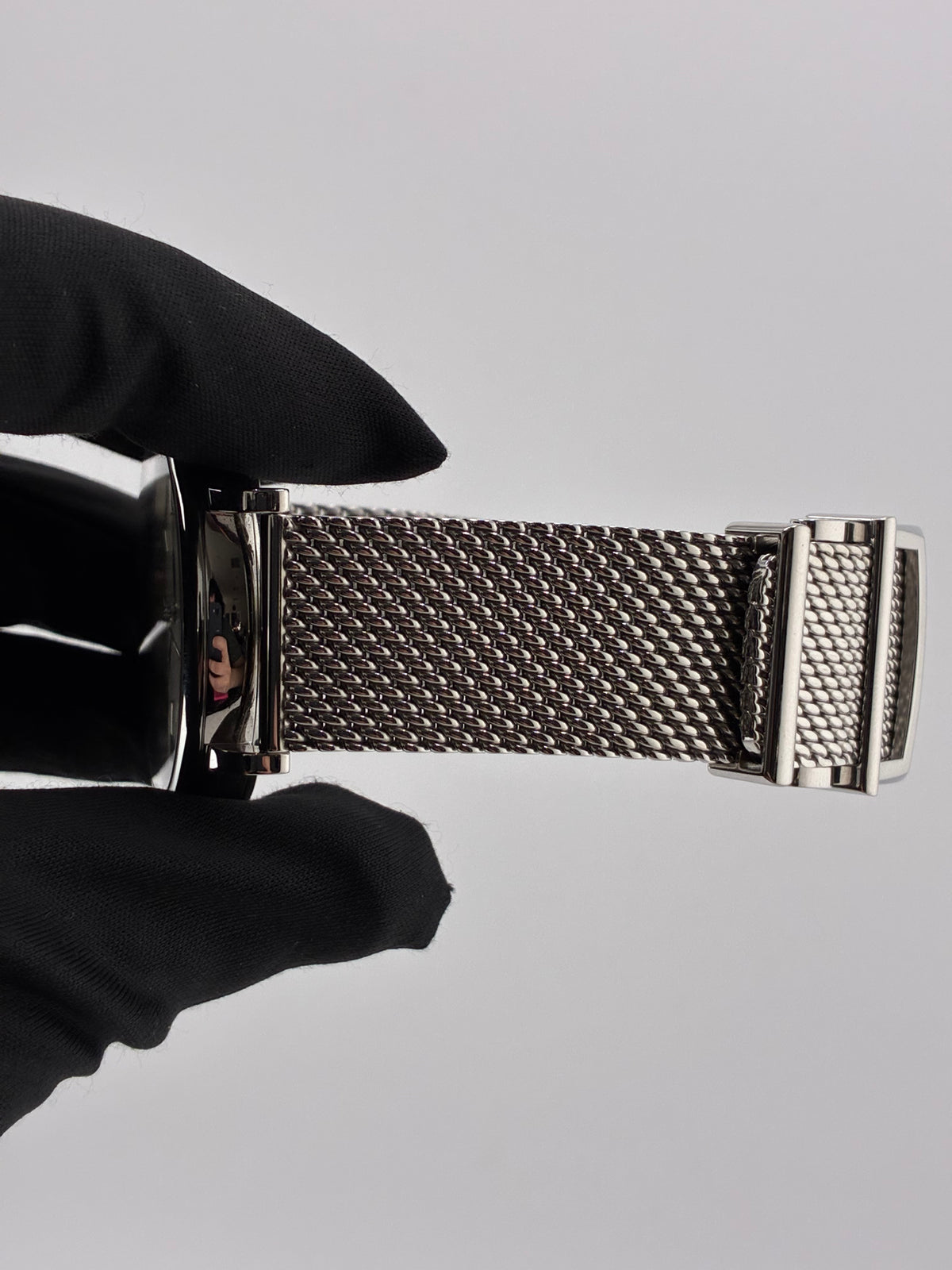 Iwc Portofino Silver Dial on Stainless Steel Mesh Band Ref. IW356505 — view 5