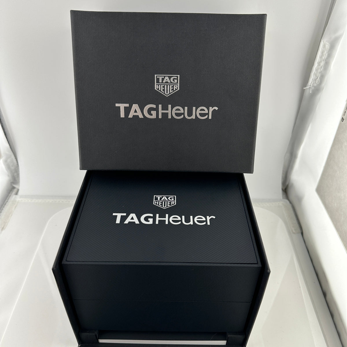Tag Heuer Aquaracer Black Dial on Stainless Steel Bracelet Ref. WAY111A.BA0928 with Box — view 5