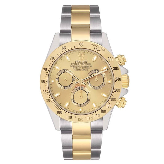 Rolex Daytona Champagne Stick Dial on Oyster Ref 116523