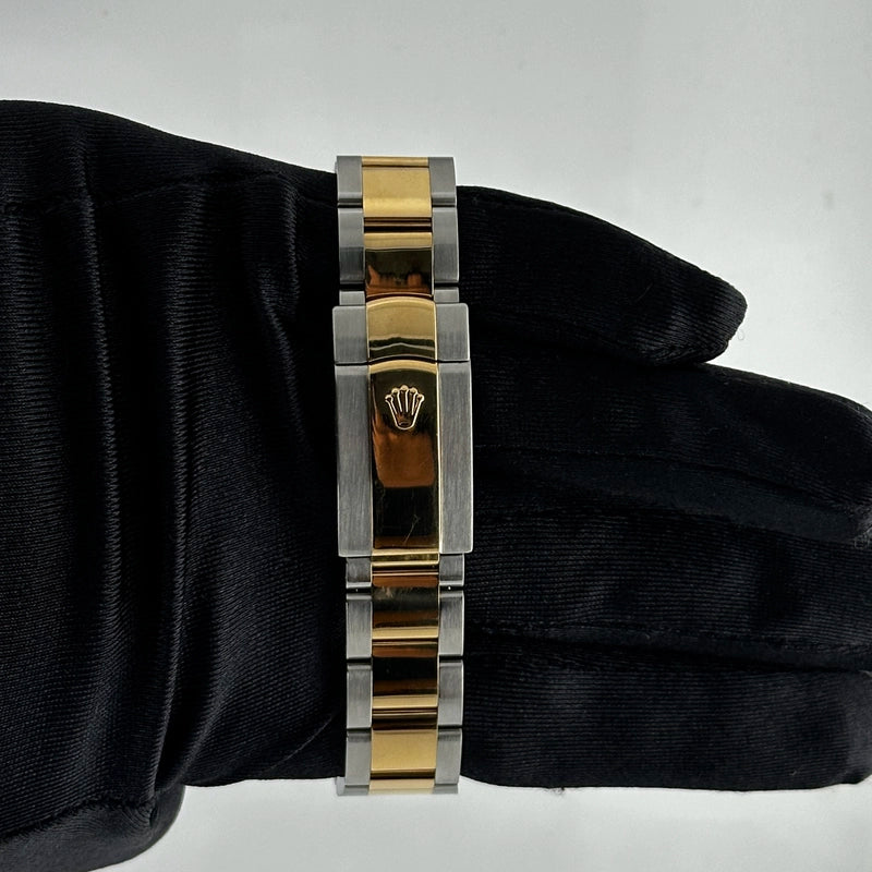 Rolex Datejust II Black Roman Dial on Oyster Ref 116333 with New Style Card White 2014