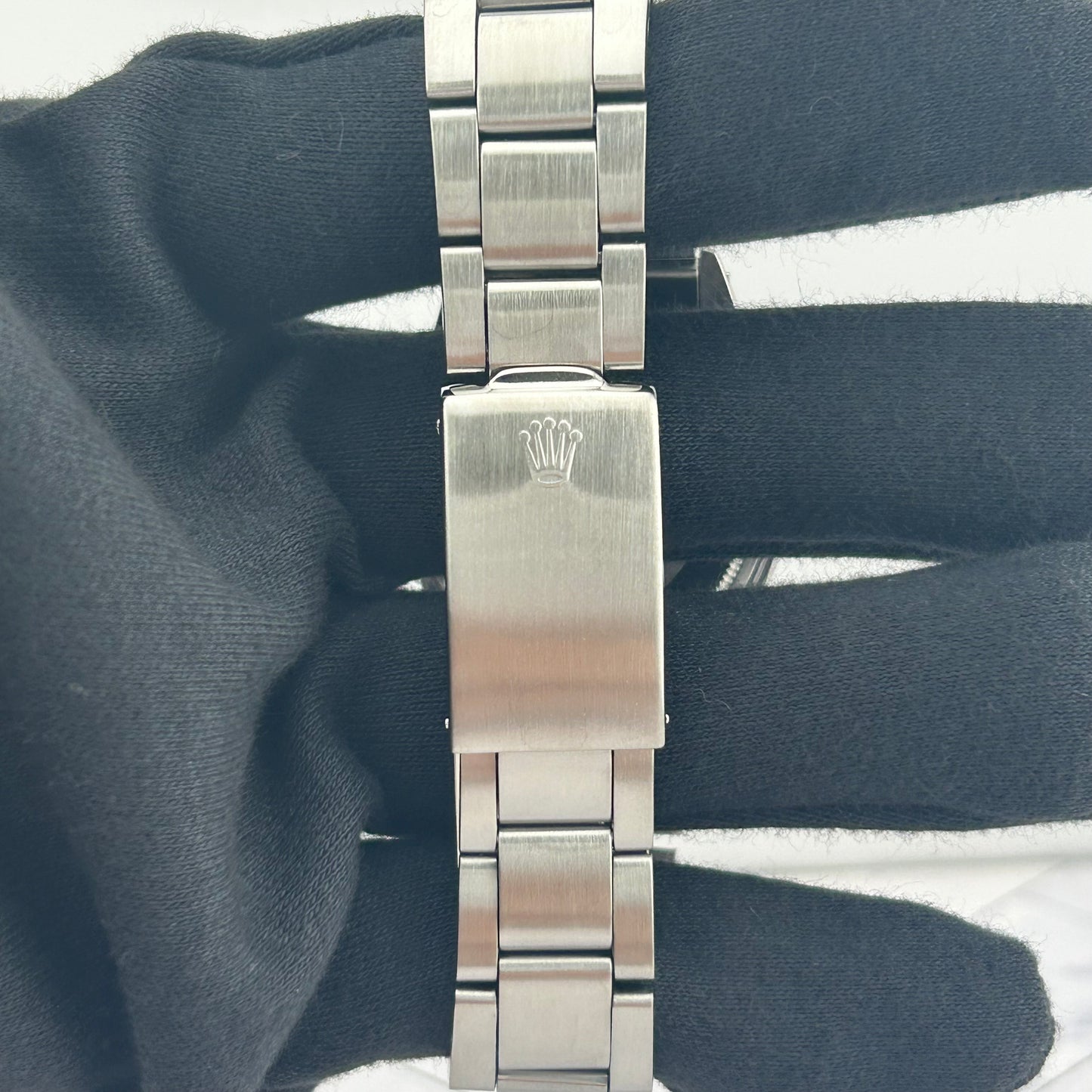 Rolex Datejust Grey Stick Dial on Folded Oyster Ref. 1601 1968 — view 3