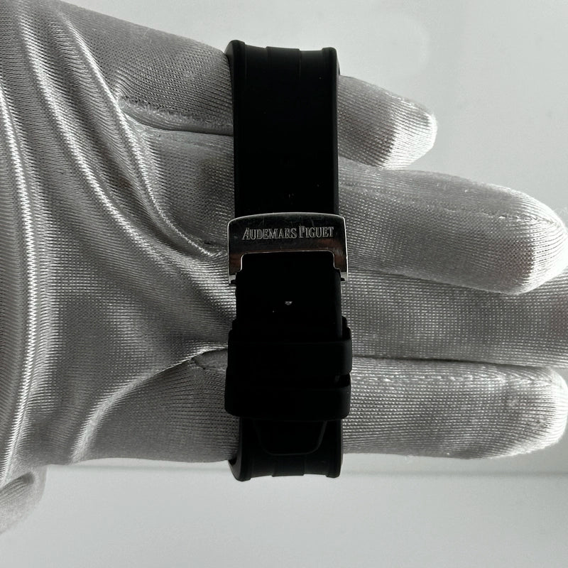 Audemars Piguet Royal Oak Offshore Black Dial on Rubber Strap Ref 25940SK.OO.D002CA.03