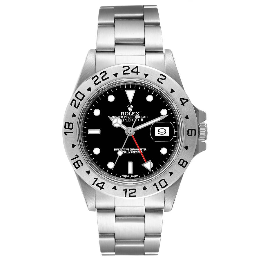 Rolex Explorer II Black Dial on Oyster Ref. 16550 2000