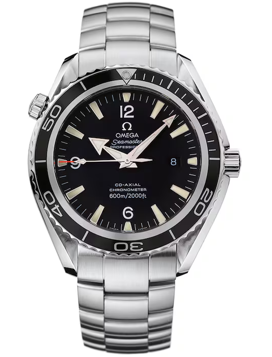 Omega Seamaster Planet Ocean Black Dial on Stainless Steel Bracelet Ref. 2200.50.00 Card 2006