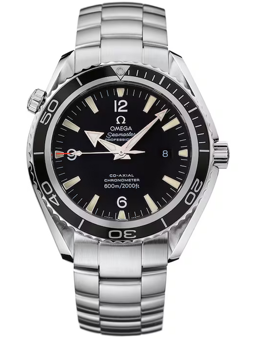 Omega Seamaster Planet Ocean Black Dial on Stainless Steel Bracelet Ref. 2200.50.00 Card 2006
