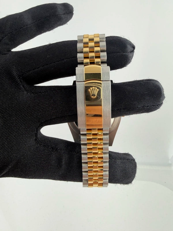Rolex Datejust 41 Black Diamond Dial on Jubilee Ref 126333 with New Style Card Green 2022