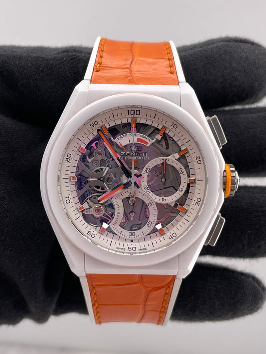 Zenith Defy El Premiro 21 Skeleton Dial on Leather Ref. 49.9003.9004 — view 2