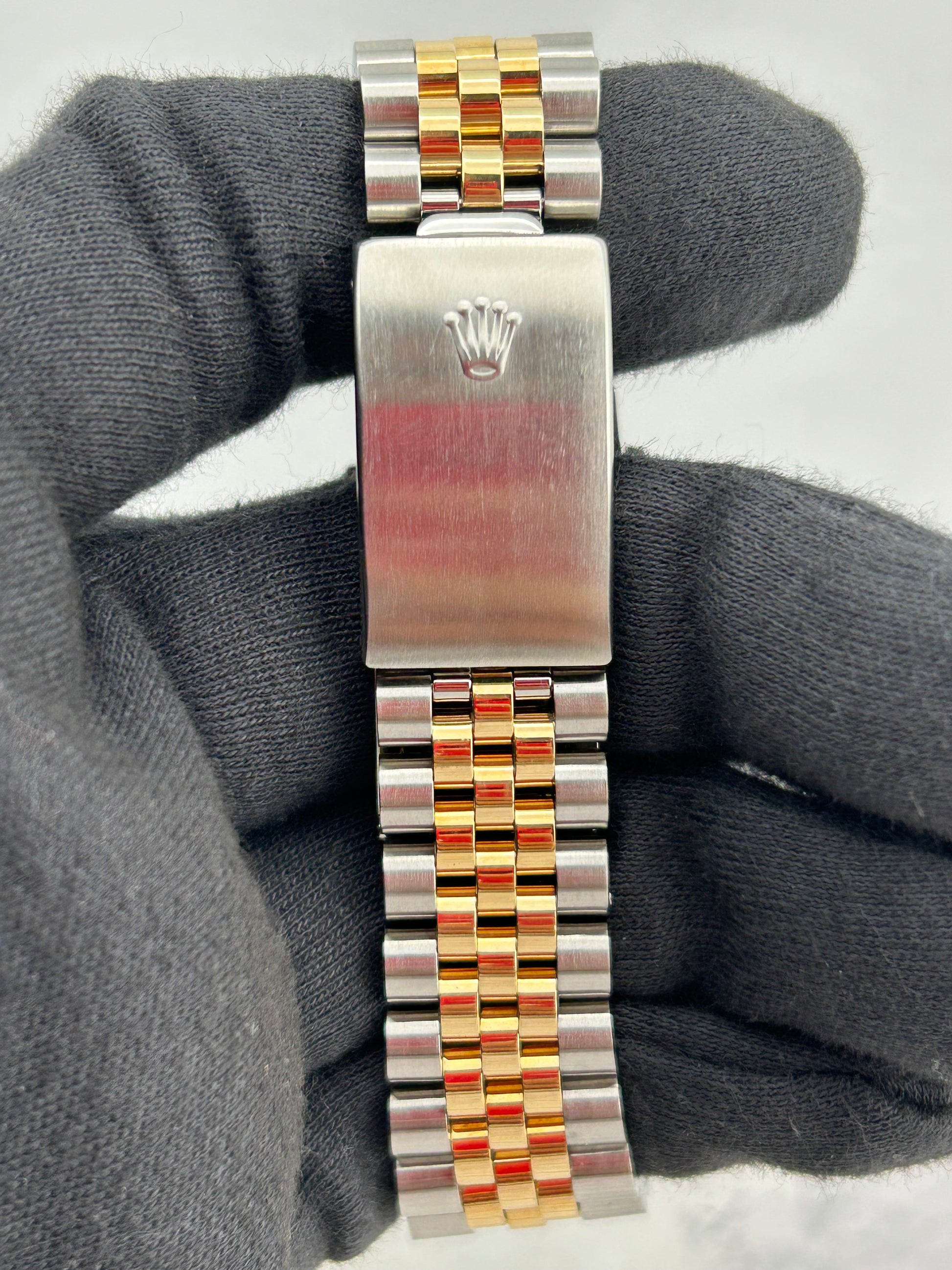 Rolex Datejust Anniversary Factory Diamond Dial Dial on D Link Jubilee Ref. 16233 1994 — view 4