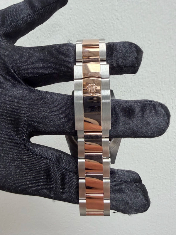 Rolex Datejust 41 Chocolate Index Dial on Oyster Ref 126331 with New Style Card Green 2025