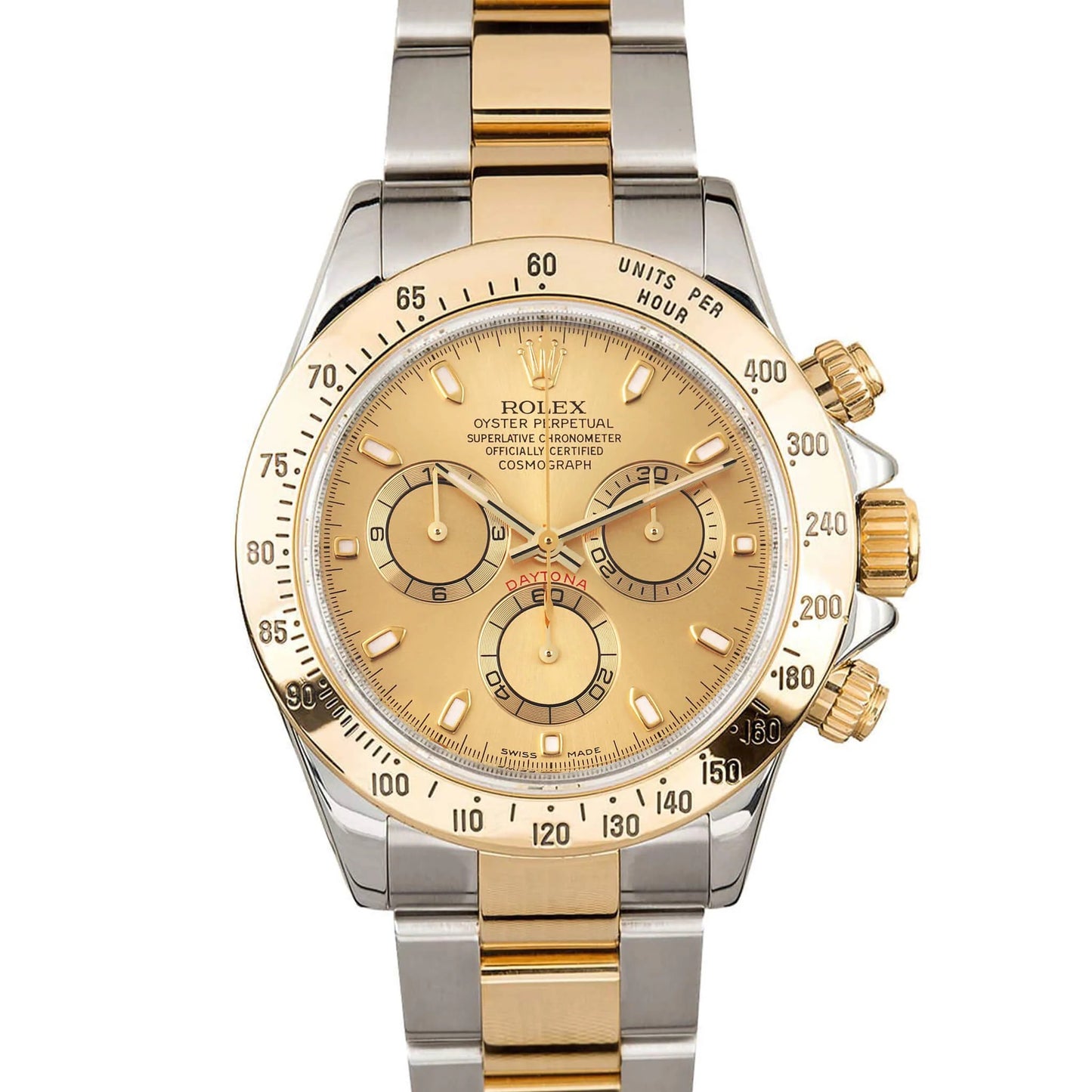 Rolex Daytona Champagne Dial on Oyster Ref. 116523 Papers 2001