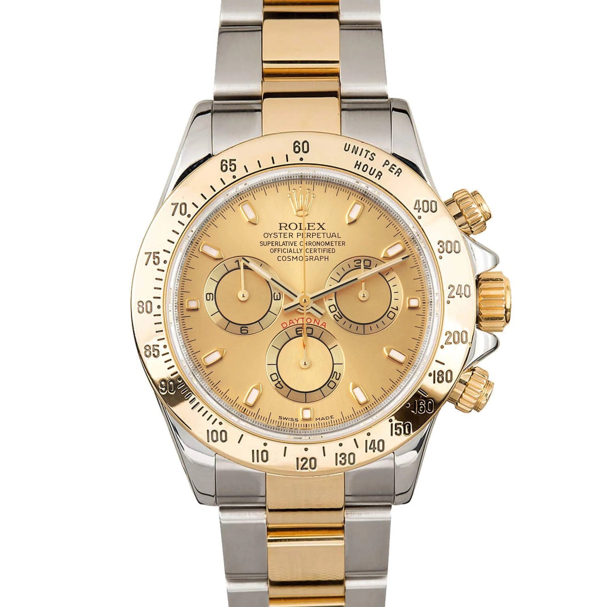 Rolex Daytona Champagne Dial on Oyster Ref. 116523 Papers 2001