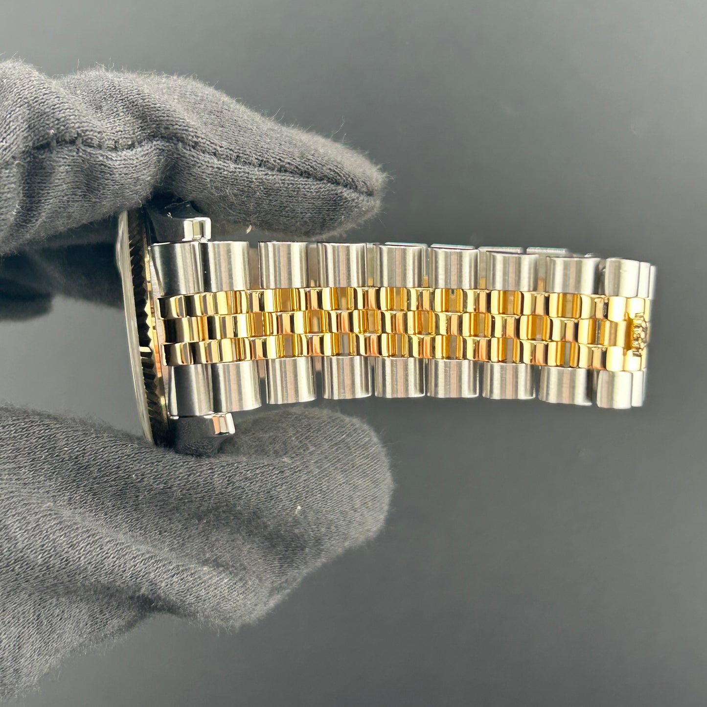 Rolex Datejust Anniversary Diamond Dial Dial on D Link Jubilee Bracelet Ref. 116233 Card Open Date — view 5