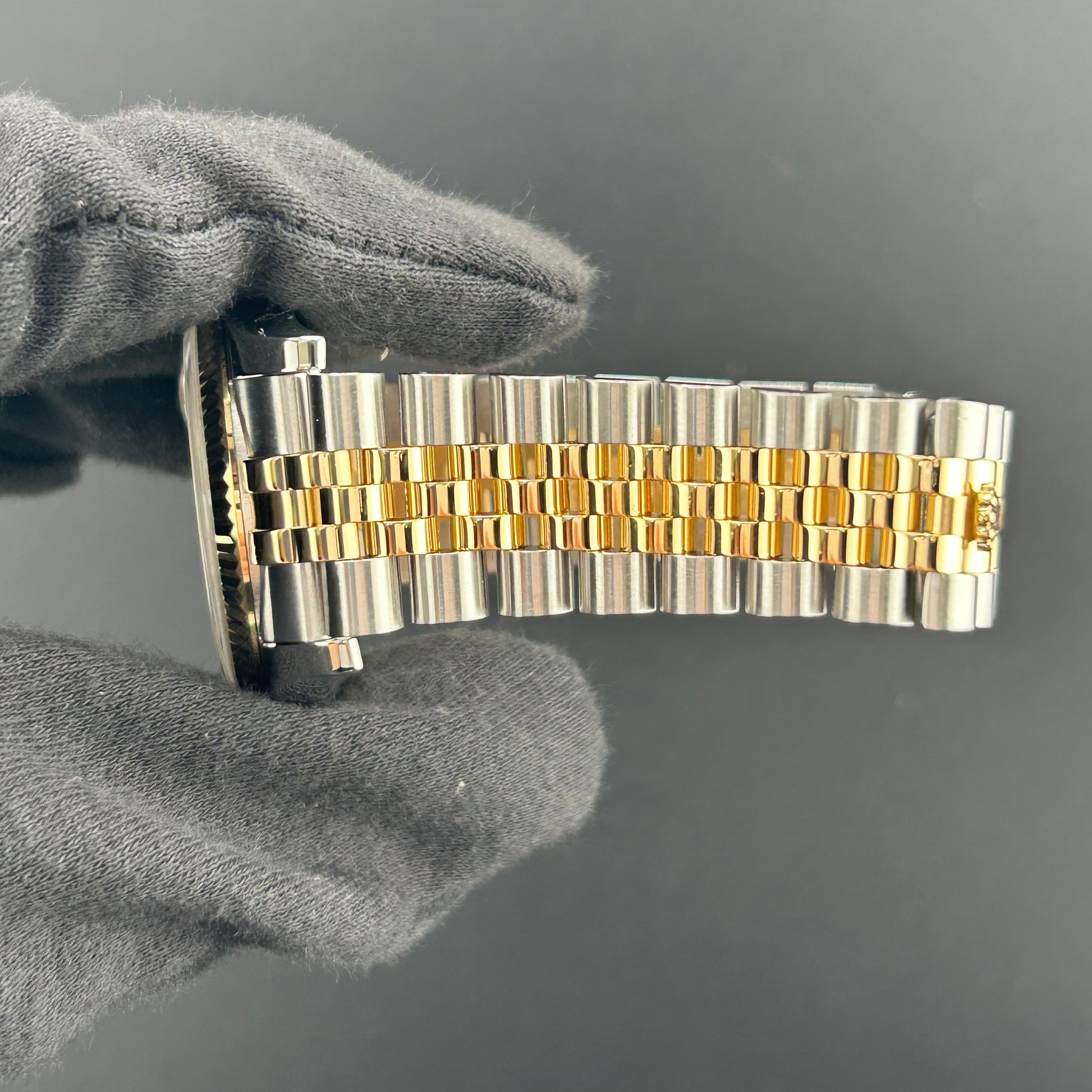 Rolex Datejust Anniversary Diamond Dial Dial on D Link Jubilee Bracelet Ref. 116233 Card Open Date — view 5
