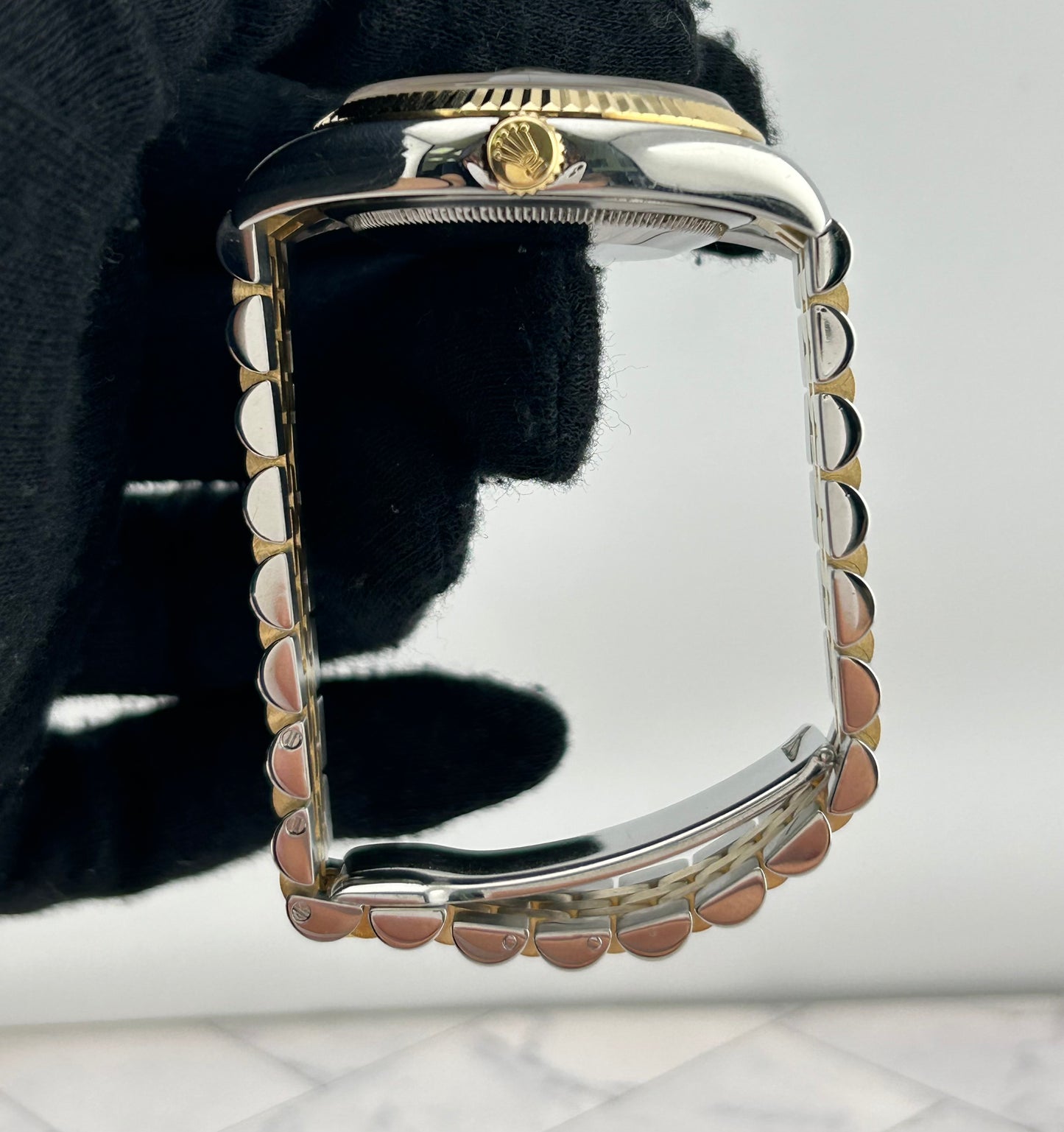 Rolex Datejust Champagne Diamond Factory Dial on D Link Jubilee Ref. 116233 Card 2009 — view 6
