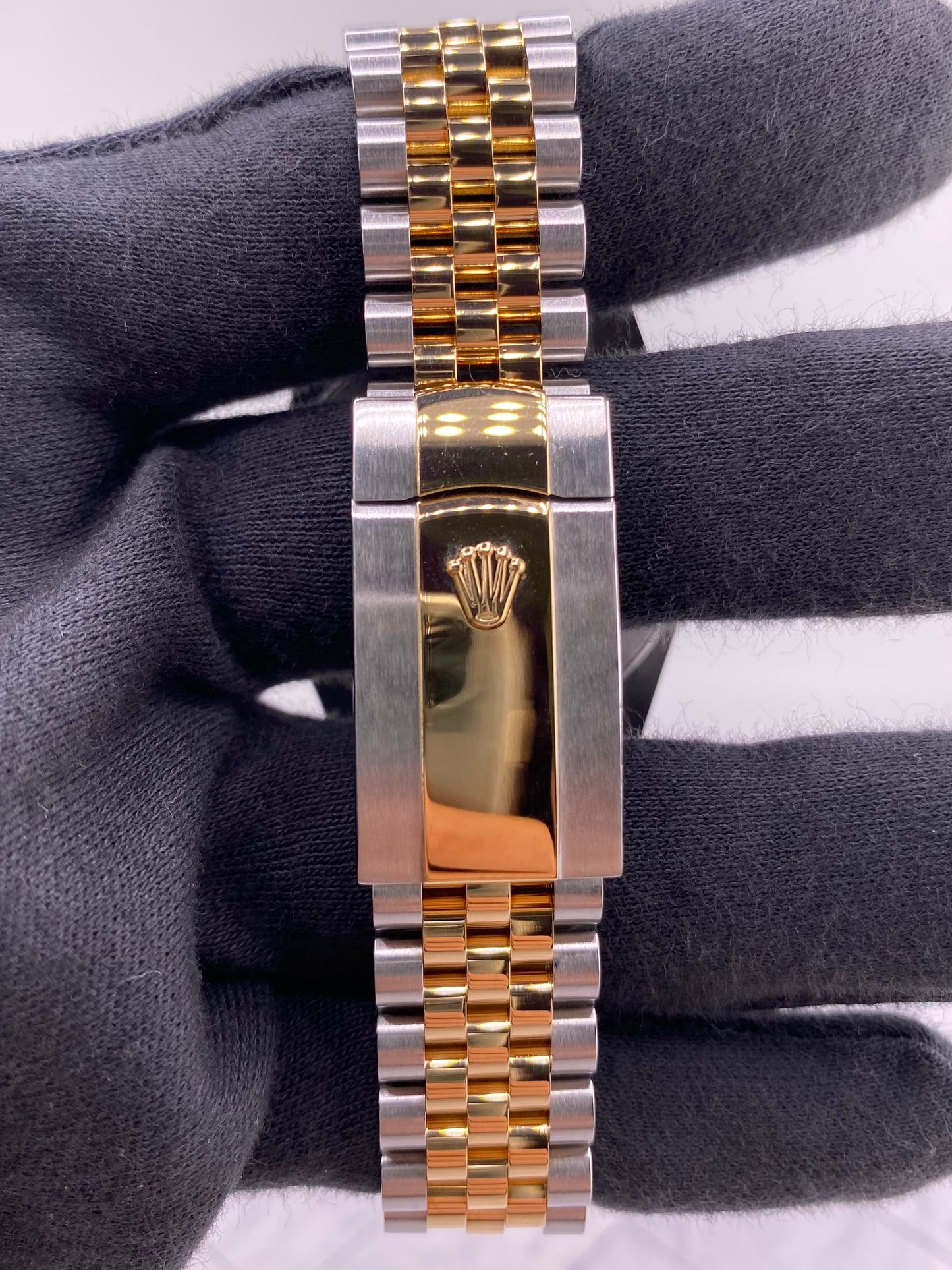 Rolex Datejust Black Diamond Factory Dial on D Link Jubilee Bracelet Ref. 126333 Card 2016 — view 4