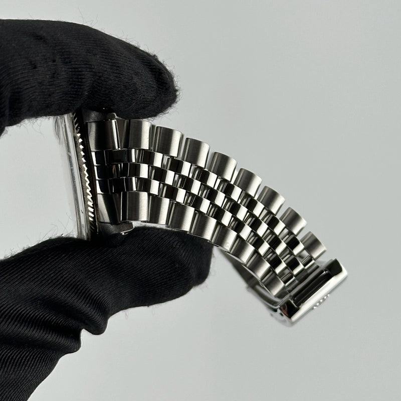 Rolex Datejust Silver Stick Dial on Jubilee Ref 1603