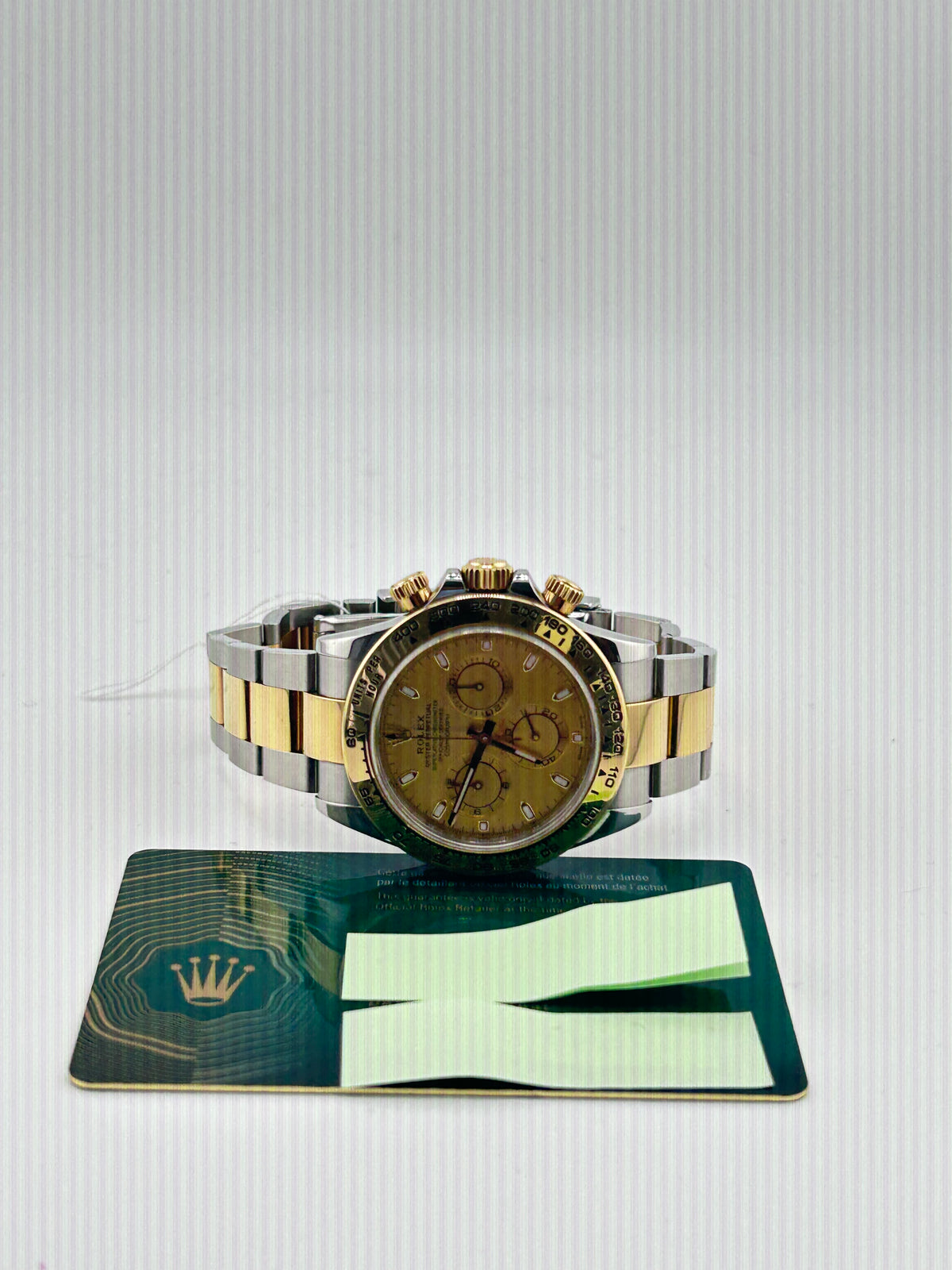Rolex Daytona Champagne Diamond Dial on Oyster Ref. 116503 Card 2021 — view 7