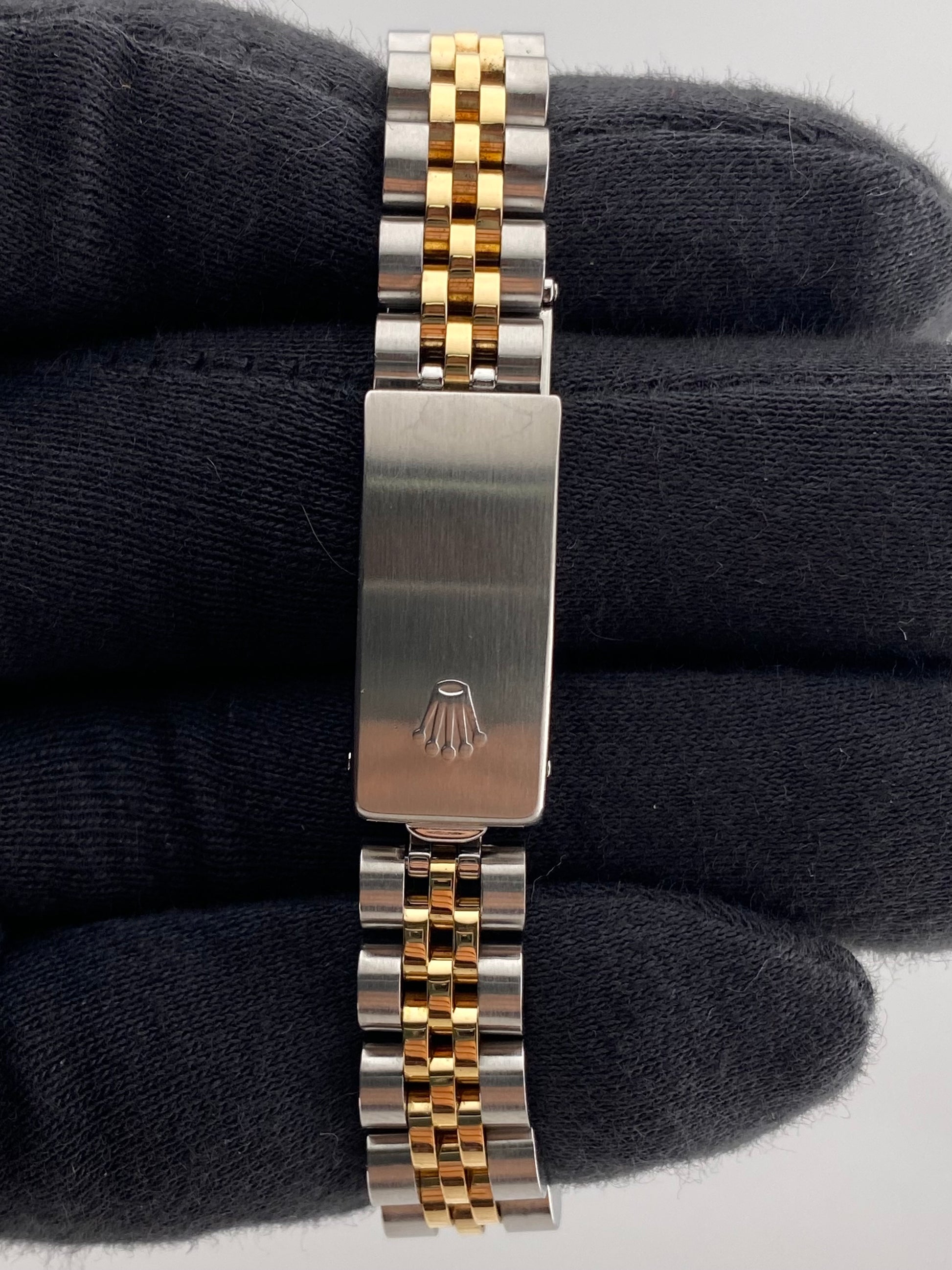 Rolex Datejust Lady Champagne Stick Dial on D Link Jubilee Ref. 69173 1995 — view 4