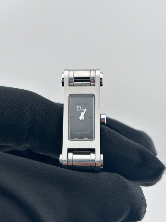 Christian Dior Dior 66 Black Dial on Stainless Steel Ref. D104-100 Card — view 2