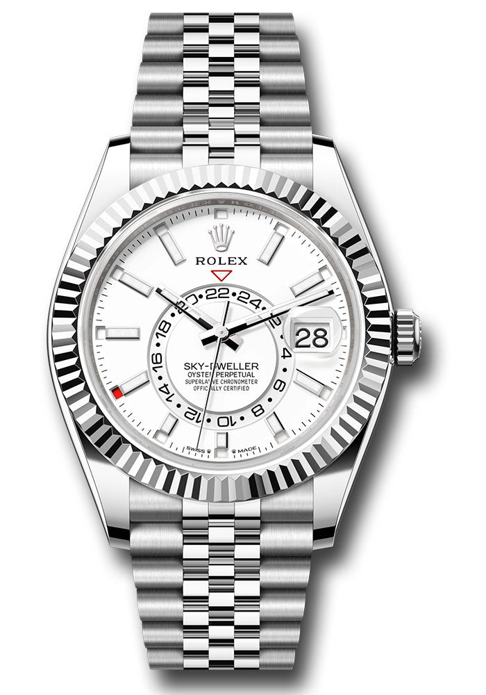 Rolex SkyDweller White Index Dial on Jubilee Ref. 336934 Card 2026