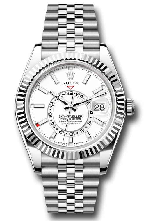 Rolex SkyDweller White Index Dial on Jubilee Ref. 336934 Card 2026