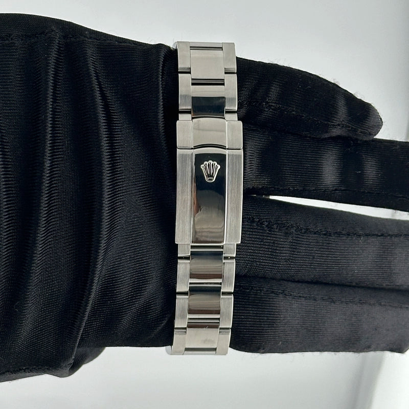 Rolex Datejust II Silver Stick Dial on Oyster Ref 116300 with New Style Card White 2017