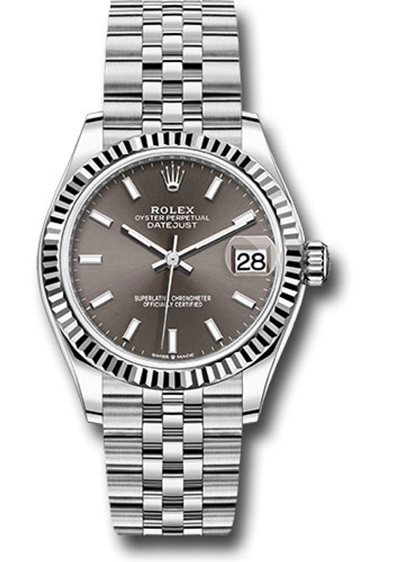 Rolex Datejust Rhodium Dial on Jubilee Ref 278274 with New Style Card Green 2025