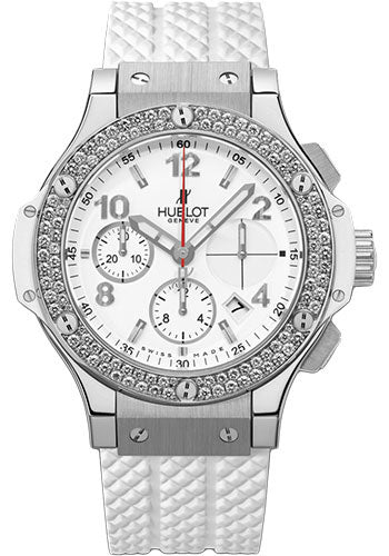 Hublot Big Bang White Dial on Rubber Strap Ref. 301.SE.230.RW.114 Card Open Date