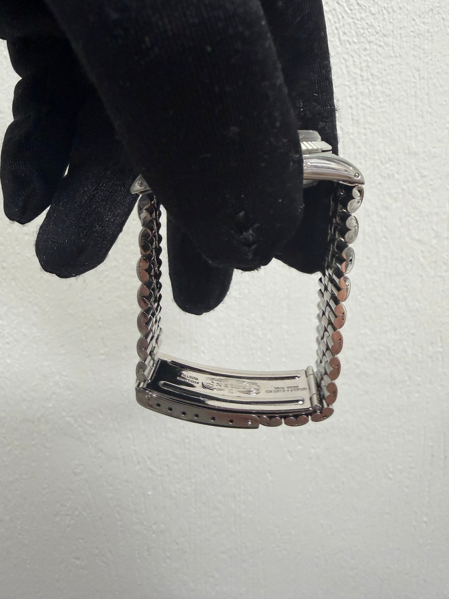 Rolex Datejust Silver Stick Dial on Folded Jubilee Bracelet Ref. 1601/4 1972 — view 5