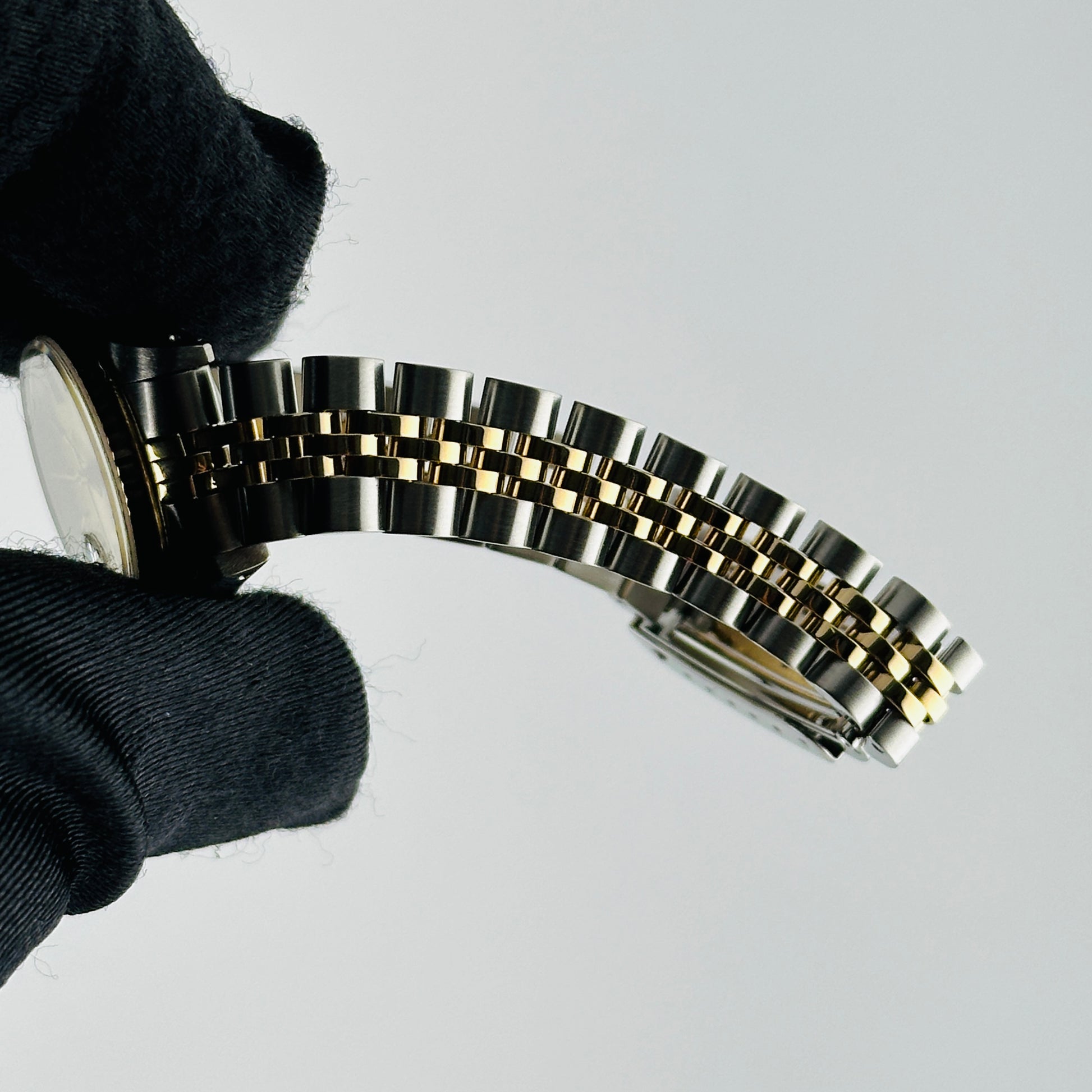 Rolex Datejust Lady Champagne Stick Dial on D Link Jubilee Ref. 69173 1984 — view 5