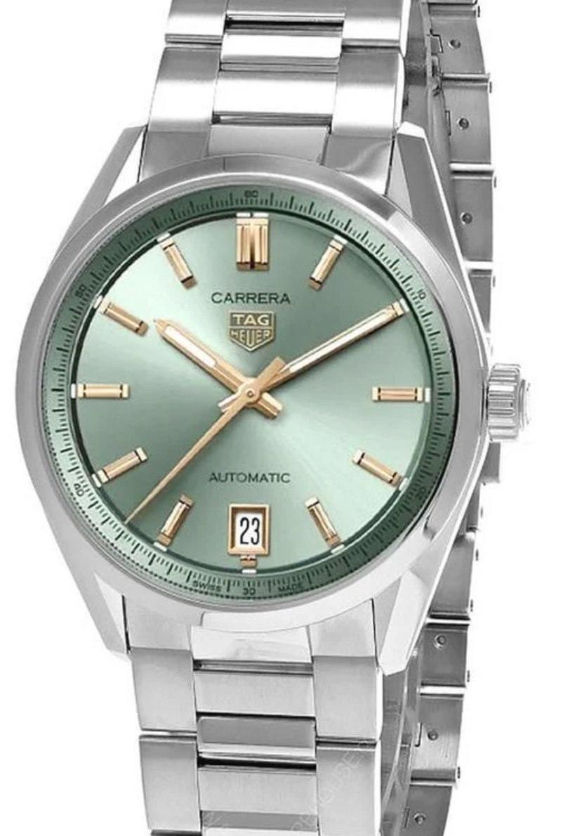Tag Heuer Carrera Green Dial on Stainless Steel Ref. WBN2312.BA0001 Complete 2023
