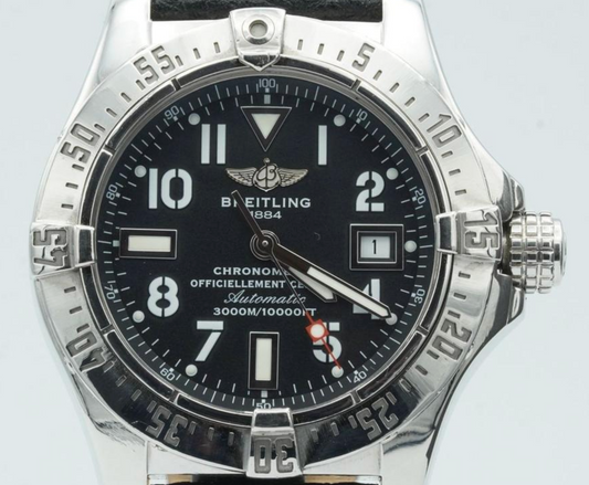 Breitling Avenger Seawolf Blue Dial on Rubber Band Ref. A1733010/C756 Complete 2009