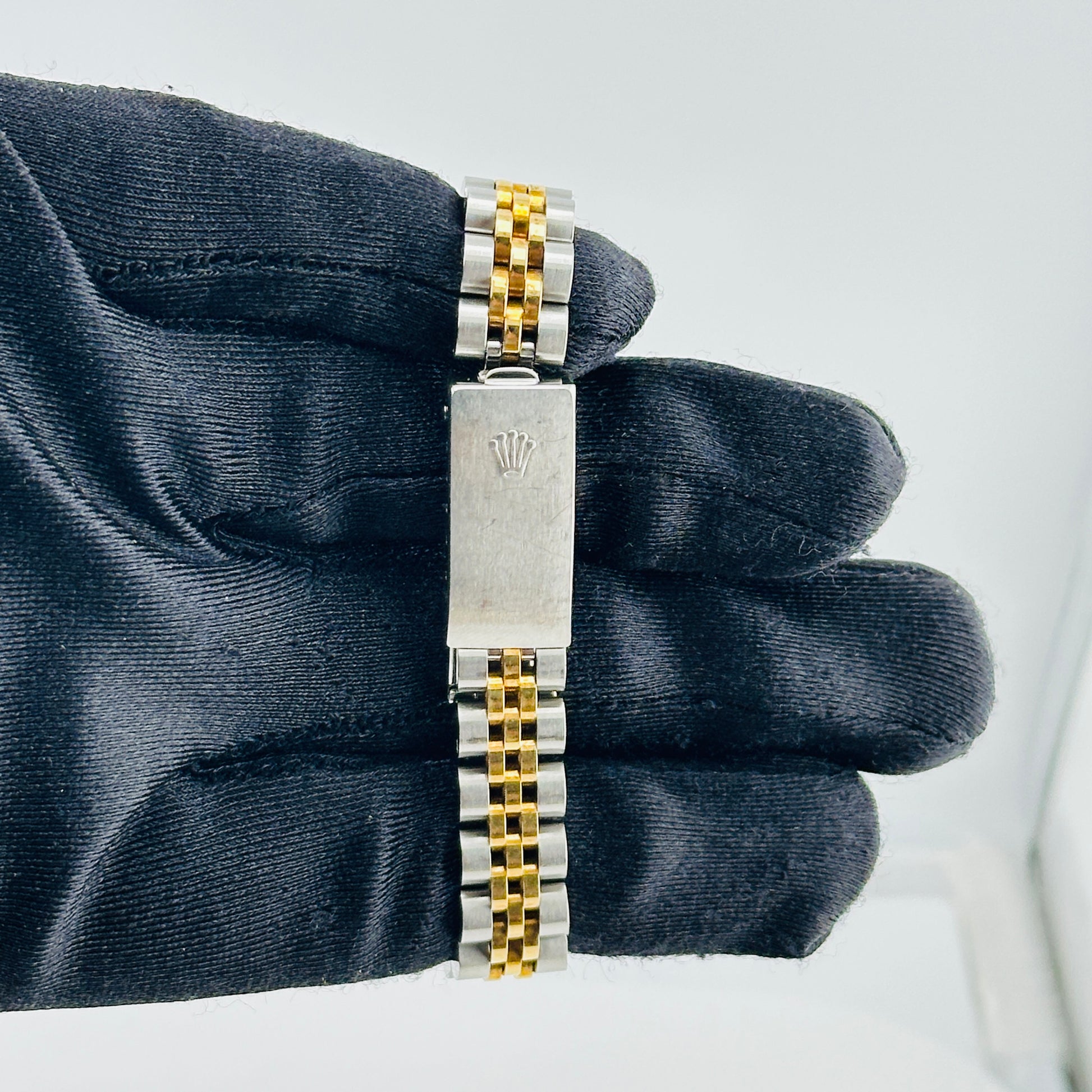 Rolex Datejust Lady Champagne Stick Dial on D Link Jubilee Bracelet Ref. 69173 1988 — view 4