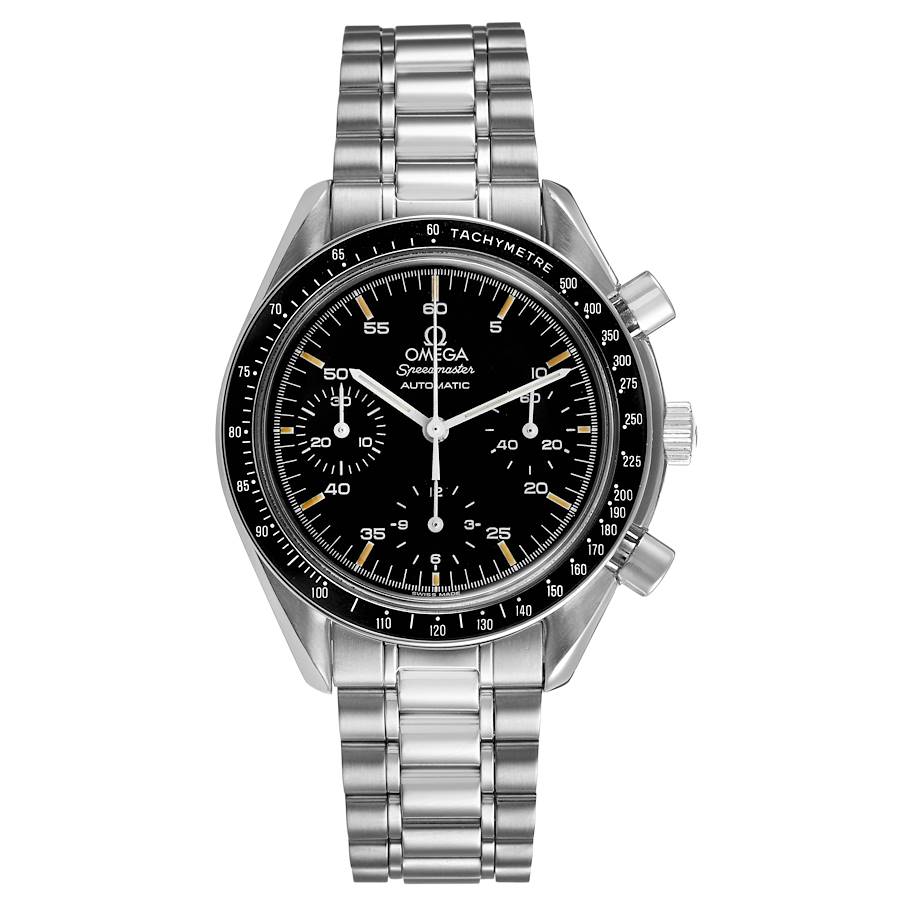 Omega Speedmaster Reduced Black Dial on Stainless Steel Bracelet Ref. 3510.50.00