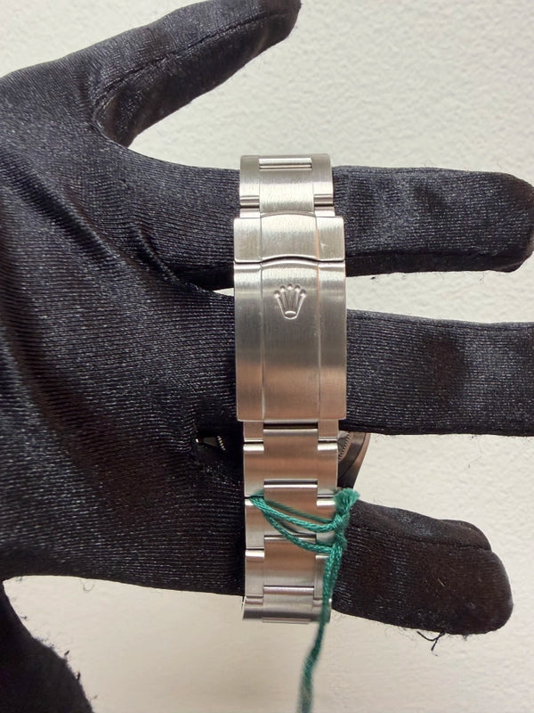 Rolex Airking Black Dial on Oyster Ref 116900 with New Style Card White 2019