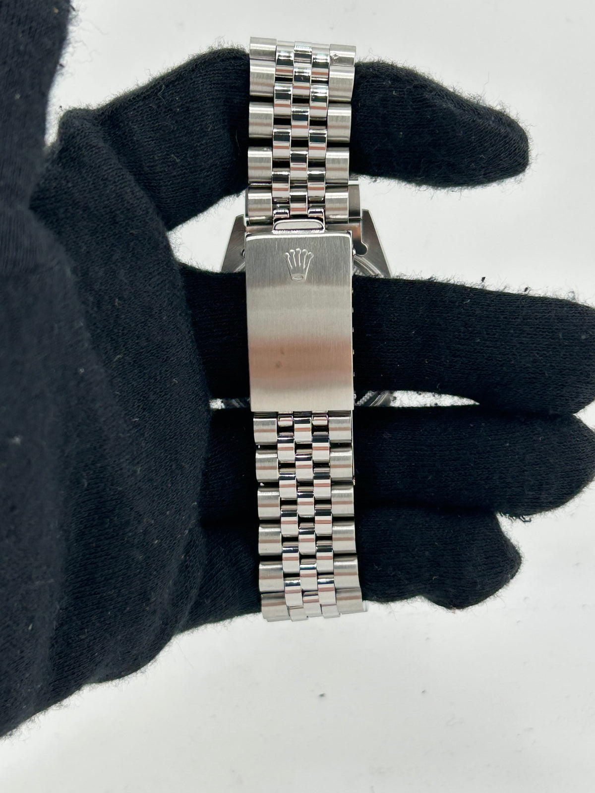 Rolex Datejust 36 Silver Stick Dial on Jubilee D Link Bracelet Ref. 16014 1985 — view 4