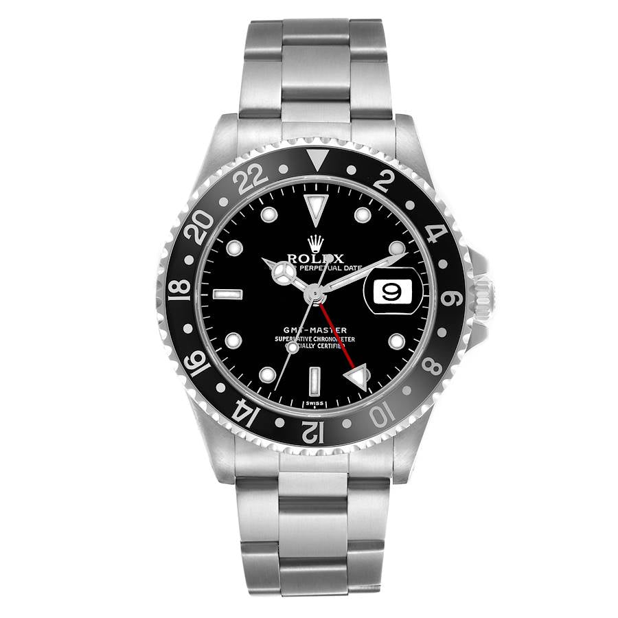 Rolex GMT-Master Black Dial on Oyster Ref. 16700 Papers 2000