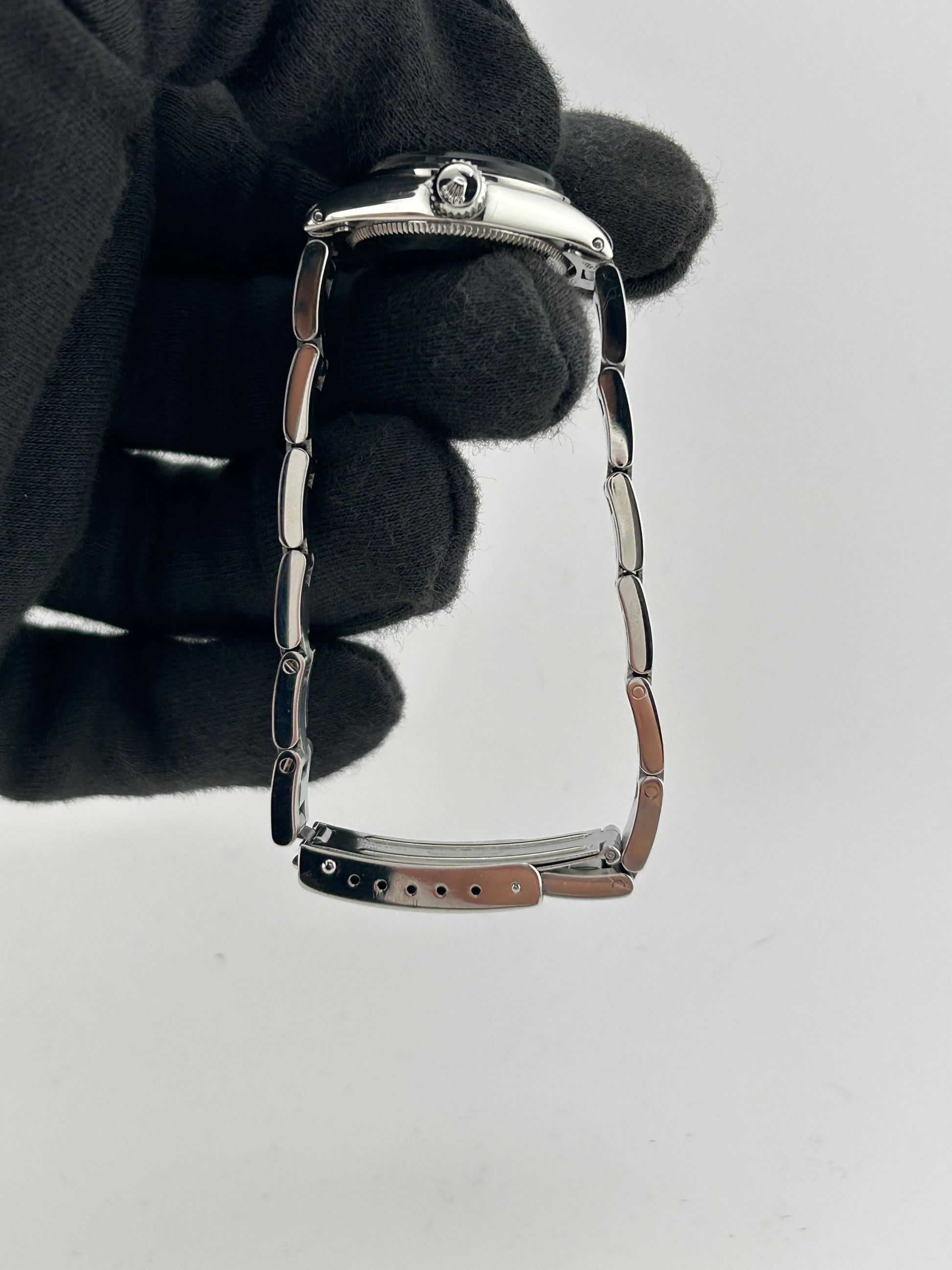 Rolex Oyster Perpetual Lady Black Stick Dial on Oyster Steel Bracelet Ref. 6618 1968 — view 5