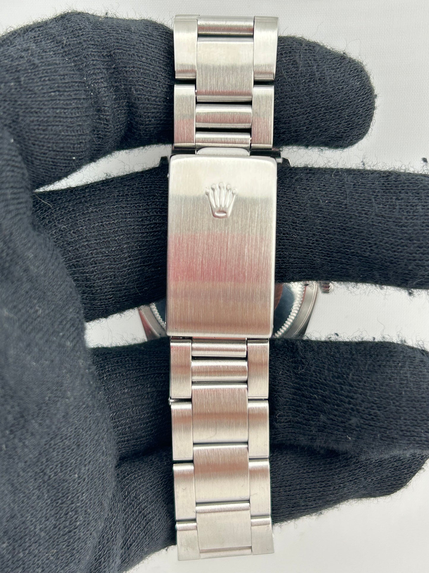 Rolex Datejust 36 Silver Stick Dial on Jubilee Ref. 16200 Papers 2000 — view 4